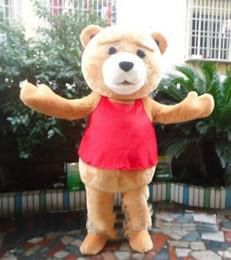 2017 Factory direct sale bear Mascot Costume Cute Cartoon Clothing Character Mascot Party Dress