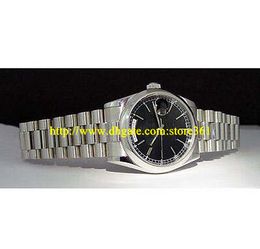 store361 new arrive watches Mens PLATINUM President Black Index Dial 118206