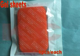 replacement Gel sheet Stickers Patch Six Pads Silicone Hydrogel Mat For Wireless Smart EMS Abdominal Muscles Training Body Massager Beauty