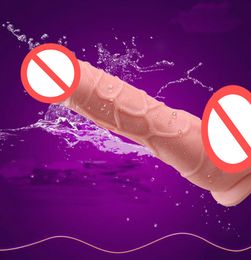 Realistic Penis Dildos Dongs Sex Toys for Woman Silicone Real Rubber Dick Foreskin,Big Dildo Suction Dildo , Large Middle Small Dildos Flesh