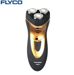 Flyco professional Shaver with beard Hair Trimmer intelligent 3D Floating Head Razor barbeador electric masculino navalha FS357