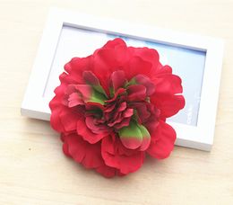 12CM diameter free shipping artificial chrysanthemum daisy flower head used for wedding car/wall/hat/hair or garden ornament large