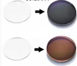 Yüksek kaliteli radyasyondan korunma gözlükleri fotokromik miyopi hipermetrop reçeteli lens aşınmaya dayanıklı kaplama ücretsiz kargo