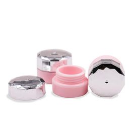 3g Empty Cosmetic Packaging Cream Plastic Jar With Lid Containers Pot Box For Nail Polish Powder Glitter Art Kit F20171590
