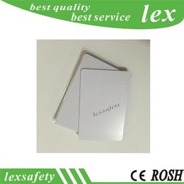 100pcs/lot low frequency ID Proximity Cards 125Khz EM4100 Tk4100 White Card plastic material both side Printable blank rfid card