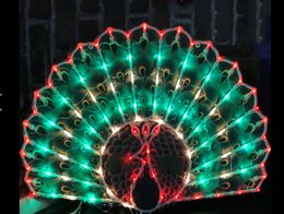 led flashlight string lights peacock love lights wedding festive decoration room Modelling camera lights