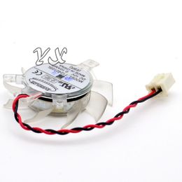 free shipping high quality video card fanNew T124010SL DC12V 0.10AMP Graphics card fan 36mm diameter