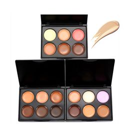 New 6 Colours Stereo Contouring Concealer Palette Mini Flawless Concealer Makeup Face Hide Scars Cover Dark Circles Cosmetic Creams
