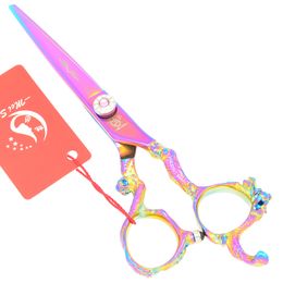 6.0Inch Meisha Dragon Handle Hair Cutting Scissors JP440C Professional Hairdressing Scissors Hair Shear for Hairdresser Tool,HA0278