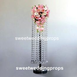 wholesale(50cm height) sliver/gold iron tall wedding centerpieces, table wedding decoration flower stand,Flower arrangement stand