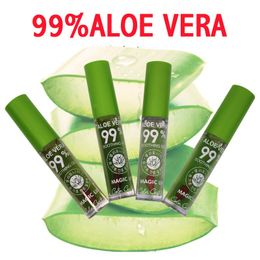 Aloe Vera Calmante Gel Magic Lip Gloss Hidratante Color Impermeable Cambio Claro Lipgloss No Stick Lips Products