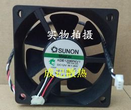 SUNON 6020 6CM 12V 1.8W KDE1206PKV1 3 line cooling fan