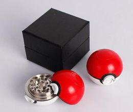 Hot Explosion-proof grinder three-layer zinc alloy spirits ball smoke machine go manual grinder