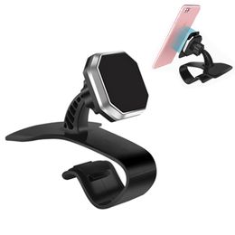 Universal Car Phone Holder Magnetic Mobile Bracket Adjustable Mount Stand for iPhone Samsung GPS