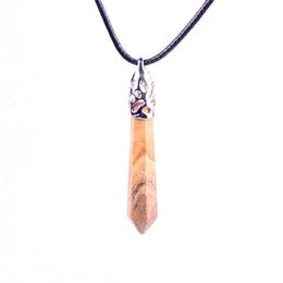 19/" Blue Sea Sediment Imperial Jasper Graduée Collier