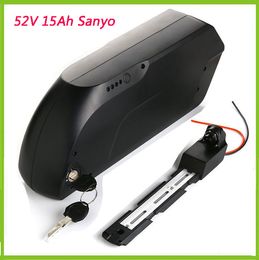 52v 18650 li-nmc ebike battery pack 52V electric bike lithium ion battery tiger shark 52v 15ah GA PF battery for 1500W motor