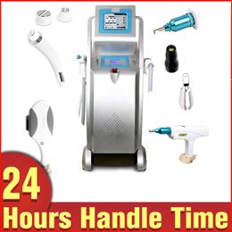 Top Quality 3in1 IPL RF Bikini Hair Removal Q-Switched ND Yag Laser Tattoo Removal Freckle Removal E-light Beauty Equipment