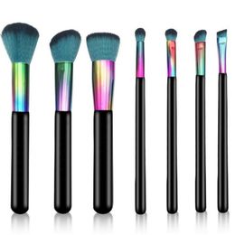 High Quality Makeup Brushes Kits Gradient Color Fantasy Set Foundation Powder Eyeshadow Makeup Brush Set F20171075