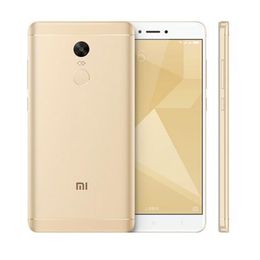 Original Xiaomi Redmi Note 4X 4G LTE Cell Phone 2GB RAM 16GB ROM Snapdragon 625 Octa Core Android 5.5 inch 13MP Fingerprint ID Mobile Phone