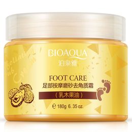 24pcs BIOAQUA 24K GOLD Shea Buttermassage Cream Peeling Renewal Mask Baby Foot Skin Smooth Care Cream Exfoliating Foot Mask