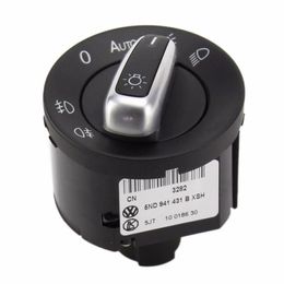 TUKE OEM Headlight control switch for Passat B6 B7 Tiguan Jetta Caddy Golf MK6 VI 6 Jetta MK5 Fog Head Light Lamp Knob 5ND 941 431 B