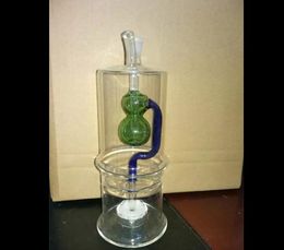 Colour gourd hookah , Oil Burner Glass Pipes Water Pipes Glass Pipe Oil Rigs Smoking with Dropper Glass Bongs Accesso