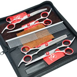 6.0" Meisha Hot Selling Professional Pet Grooming Scissors Set JP440C Clippers Pet Scissors Cutting & Thinning & Curved Dog Shears,HB0001