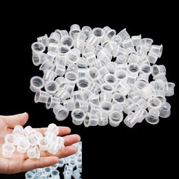 Other Tattoo Supplies 13MM Medium Size Ink Cups Caps Supply Professional Permanent Accessory for Tattoo Machine Plastic New 1000Pcs/lot