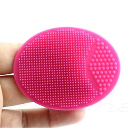 2Pcs Wash Pad Face Exfoliating SPA Blackhead Facial Clean Brush Baby Shower Bath