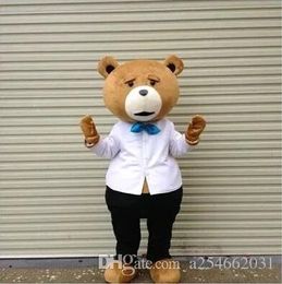 2017 Factory direct sale Deluxe Mascot Teddy bear cartoon garment bear cartoon costume doll props up performance