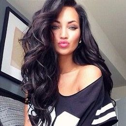 High Ponytails Super Wavy 150 Density Synthetic Hair Front Ace Wig