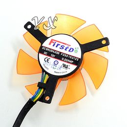 video card fanNew Graphics card fan 45mm diameter blades 39mm pitch 4P 12V 0.22AMP FD5010U12S