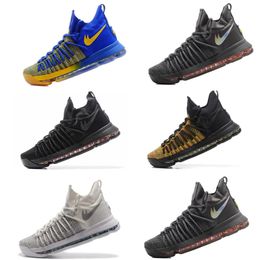 Kevin durant shoes for men kd 9 sneaker outdoor sports trainer tennis kids leather shoes