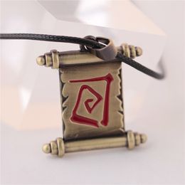 Free shipping DOTA2 TP Pendant necklace Dota games around the Jewellery Dota pendant Key ring