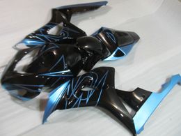 Injection Moulded free 7 gifts fairings for HONDA CBR1000RR 06 07 black blue fairing kit CBR1000RR 2006 2007 OT27