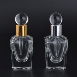 15ml Glass Mini Portable Bottle Empty Perfume Glass Bottles Refillable Perfume Atomizer Travel Accessories F2017142