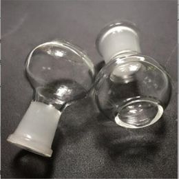 Smoking Accessory Bowls 14mm 18mm Round Female Glass Dome Adapter Bowl for Tobacco Glass Water Pipe