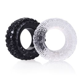 Tire Silicone Ejaculation Penis Ring Delayed Cock Rings Sex Cock Ring Adult Game Erotic Products For Men Sex Toys Wheel Rings 17601
