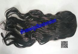 Clip in human hair pony tail extensions for black women,1b loose curly human brazilian virgin hair drawstring ponytails