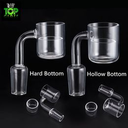 New Designed Thermal Banger Hollow/Hard Bottom with an Inne Bowl Quartz Thermal Banger Nails for Glass Water Pipes Dab Oil Rigs