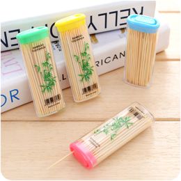 Wholesale- 90 pcs/pack Creative Portable Pocket Toothpick Household Disposable Toothpicks
