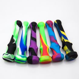 14mm silicone NC collector with stainless steel tip Smoking Accessories or titanium tip Wholesale simple design 443 442-S 442-T