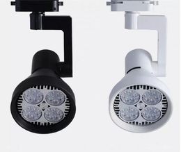 LED par30 30W 45w led track light with fan spot for clothing store and mall AC85-265v wram cold white LLFA