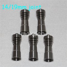 hand tools Domeless Titanium Nail GR2 Nails joint 10mm 14mm 18mm bong water pipe glass pipes Universal and Convenient