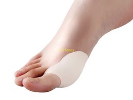 200pcs/lot(=100Pairs) Silicone Foot Toe Separator Straighteners thumb valgus protector Bunion Adjuster Pain Relief Daily Wear