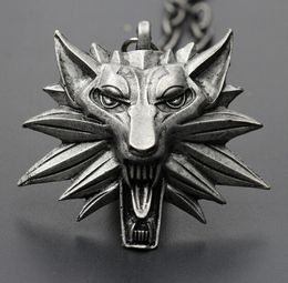 wolf head necklace pendant wholesale