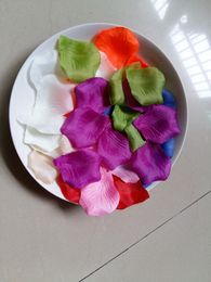 5000pcs Silk Rose Petals Artificial Flower Wedding Party Vase Decor Bridal Shower Favor Centerpieces Confetti 7 Colour Option