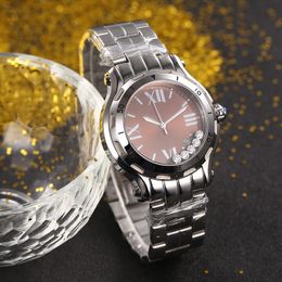 New fashion lady watch quartz Movement Dress watches for women stainless steel band pink face wristwatch cp01233P