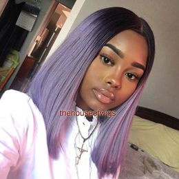 Short Hair Purple Wigs Online Wholesale Distributors Short Hair