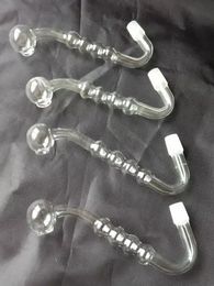 Transparent S-tube multi-blister burner glass bongs accessories Glass Smoking Pipes Colourful mini multi-colors Hand Pipes Best Spoon gla